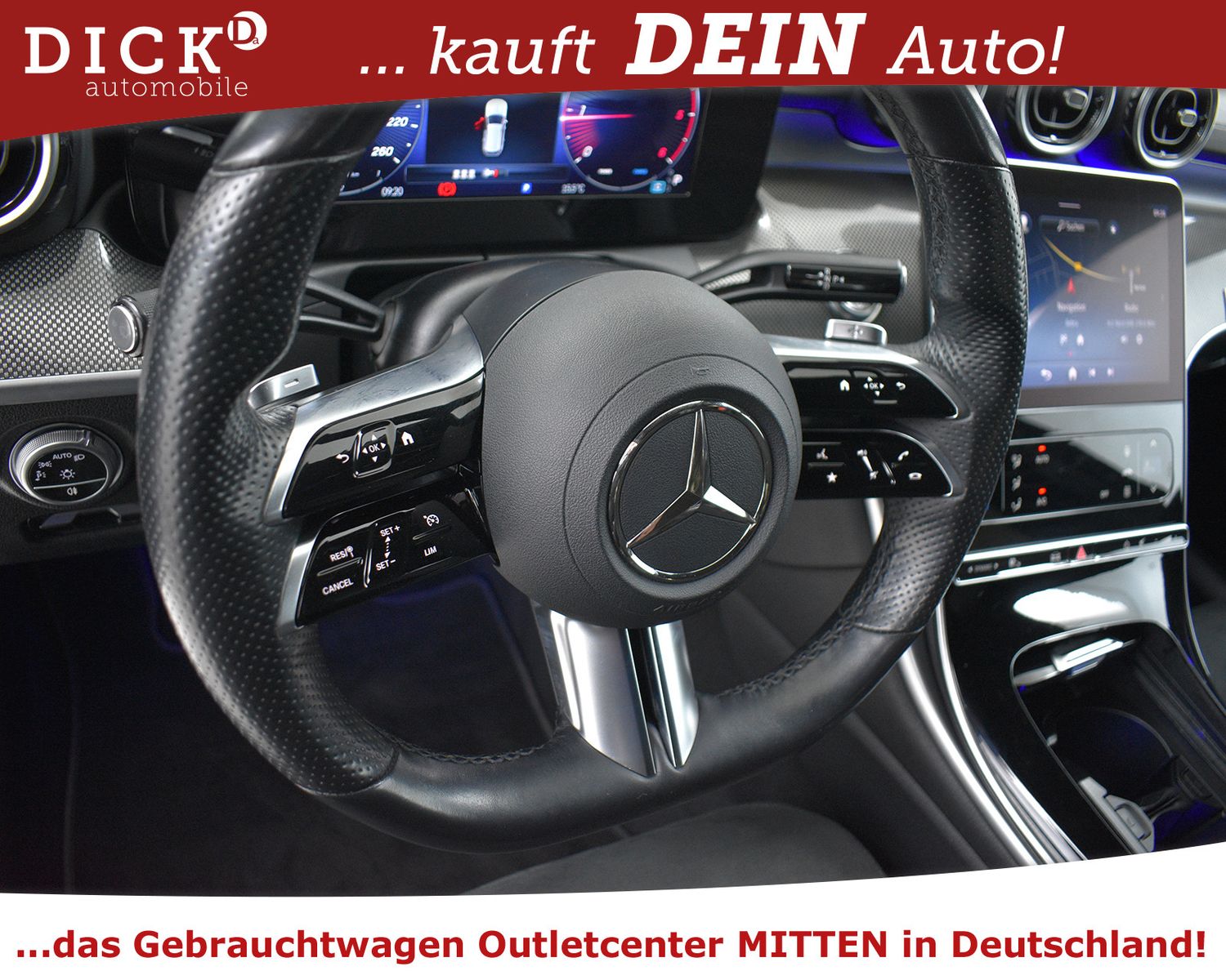 MERCEDES-BENZ C220d T 2X AMG Line NAVI+KAM+ADVEN+LED+WIDESC+19 - Image 15