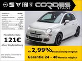 Fiat 500 1.2 Faltdach  PDC Freisprech (167) - Fiat 500: Weiß