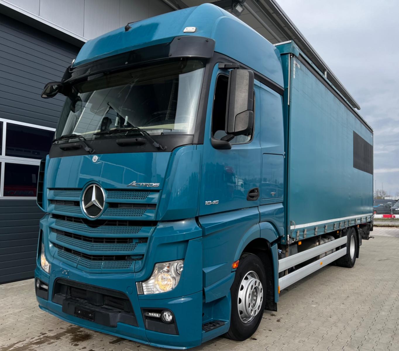 Mercedes-Benz 1845 Actros,E6,BigSpac,Edscha,Schiebeplane,LBW