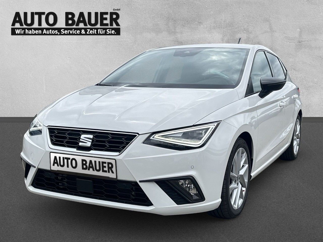 Fahrzeugabbildung SEAT Ibiza FR 1.0 TSI 81 kW (110 PS) 7-Gang-Dsg - mit KI generiert/bearbeitet
