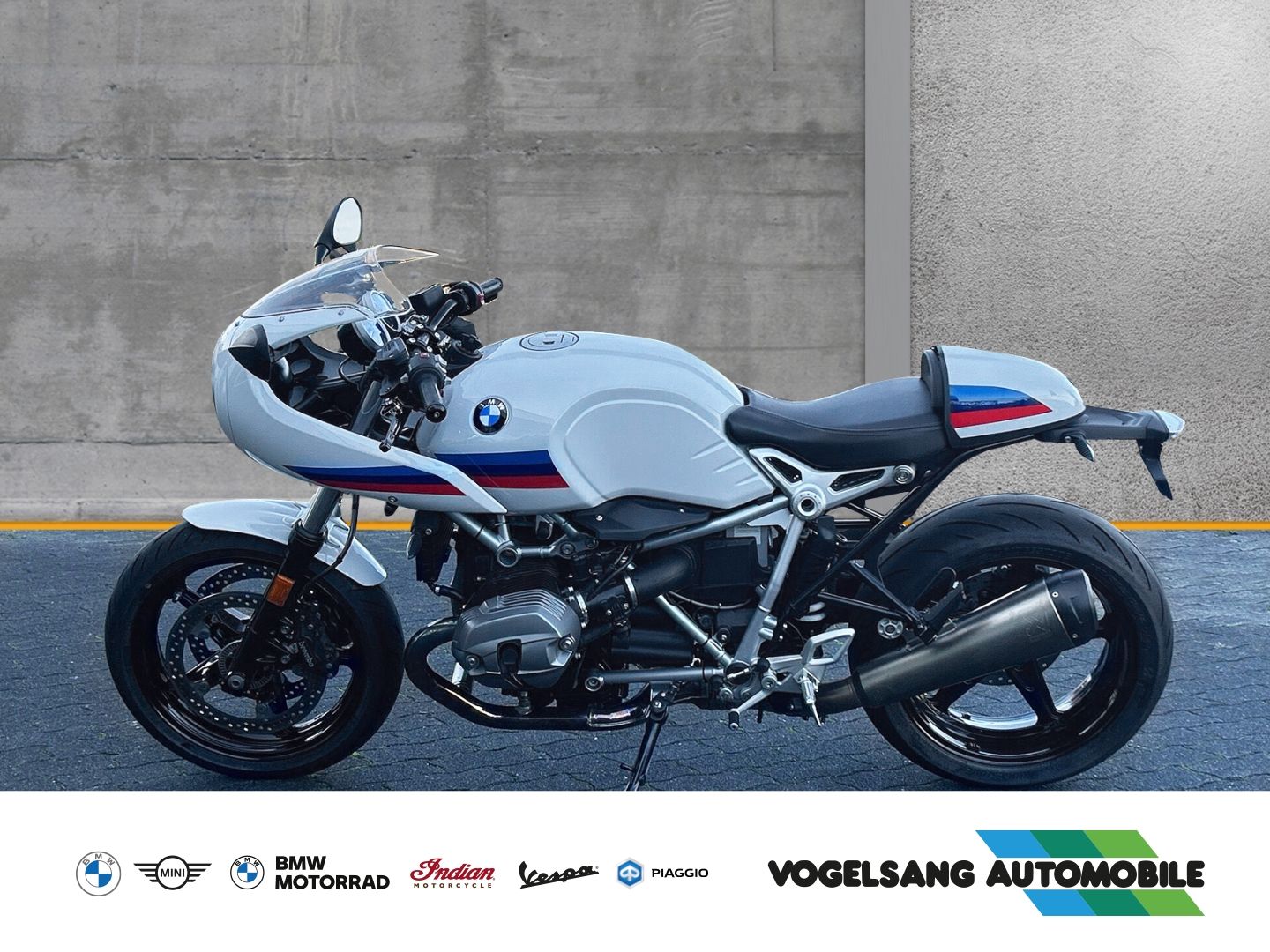 Fahrzeugabbildung BMW R nineT Racer, AC-Schnitzer-Lenkerbrücke, ...