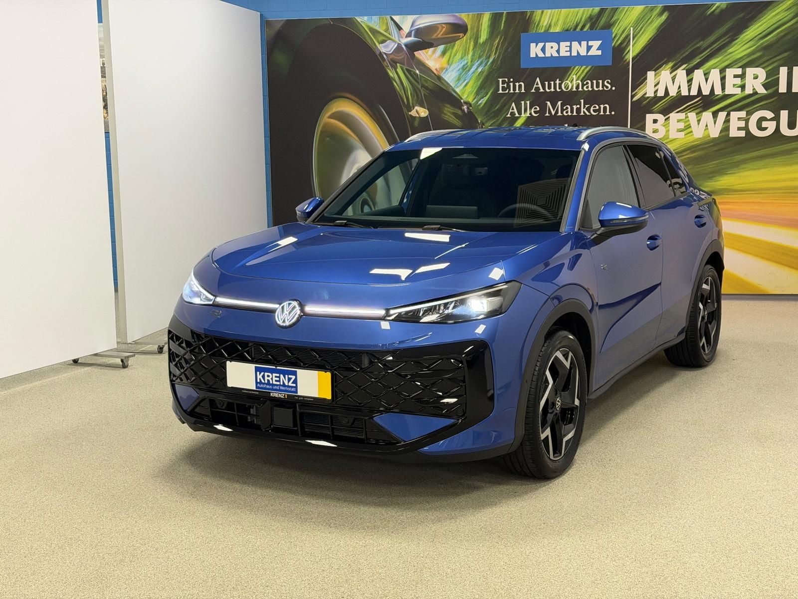 Fahrzeugabbildung Volkswagen T-Roc 1.5 eTSI DSG R-Line+AHK+ACC+TOTWINKEL+RFK+