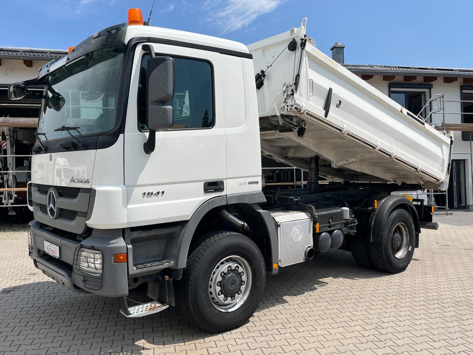 Mercedes-Benz Actros 1841 MP3 4x4 Meiller Kipper Allrad