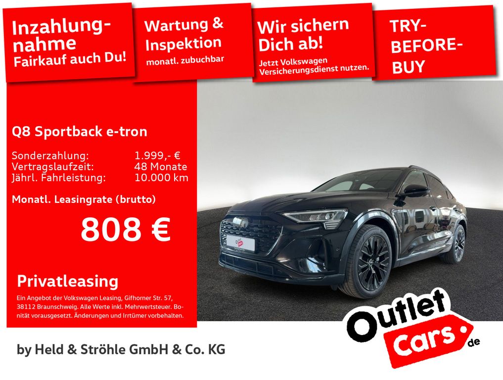 Audi Q8 e-tron Sportback S-Line 50 qu 21 LUFT PANO