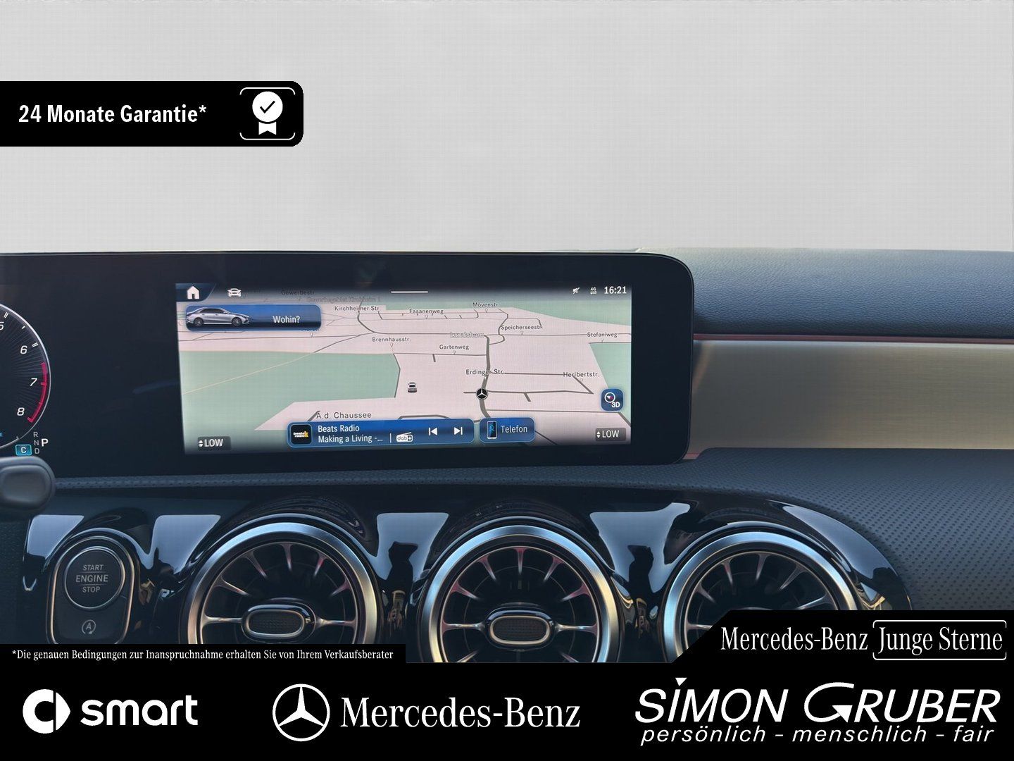 Fahrzeugabbildung Mercedes-Benz A 35 4M AMG Limo Night II Pano HUD 360 Burm Ambi