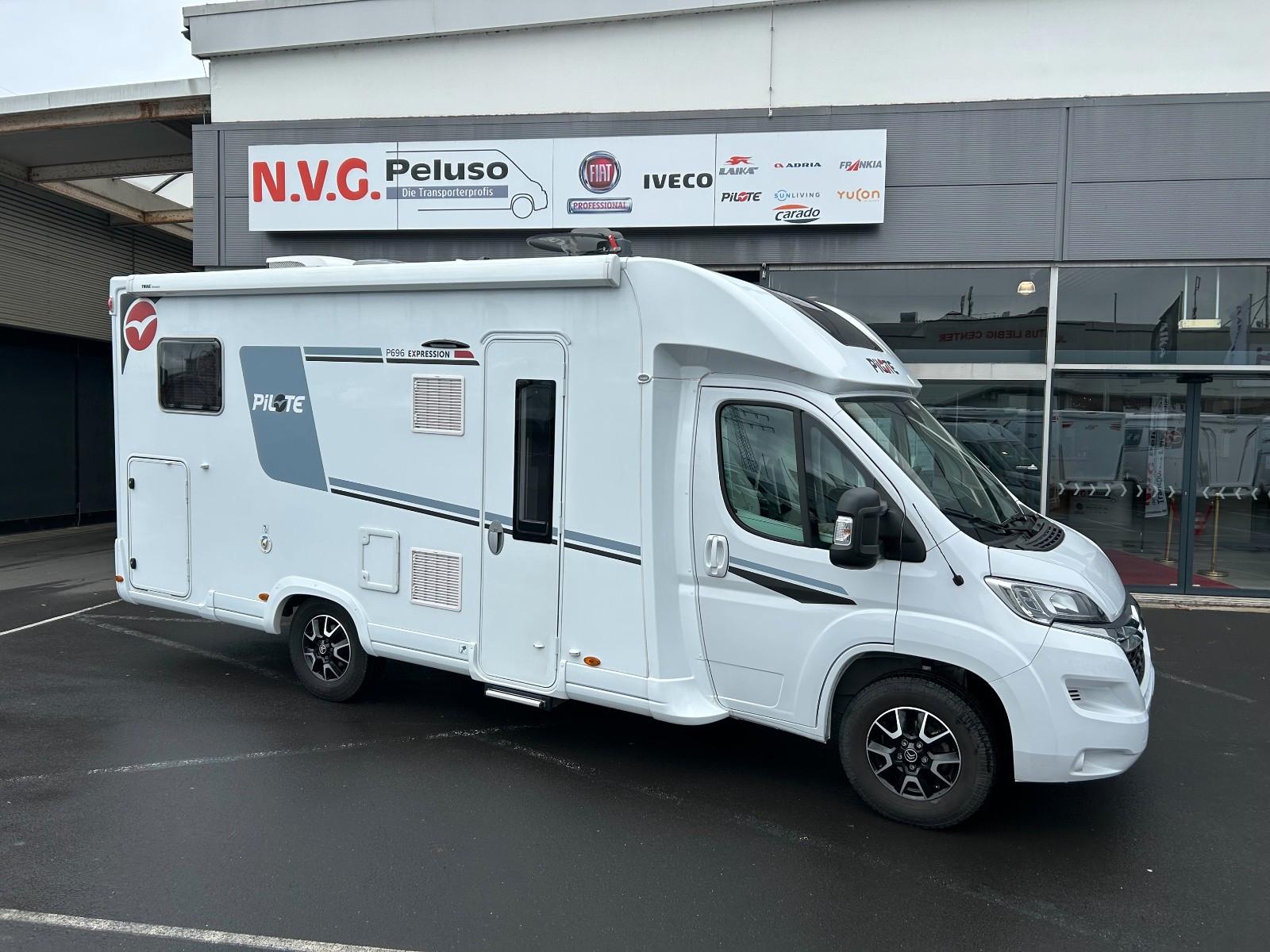 Pilote P696GJ |Dachklima, autm. SAT/ TV, Fahrradträger|