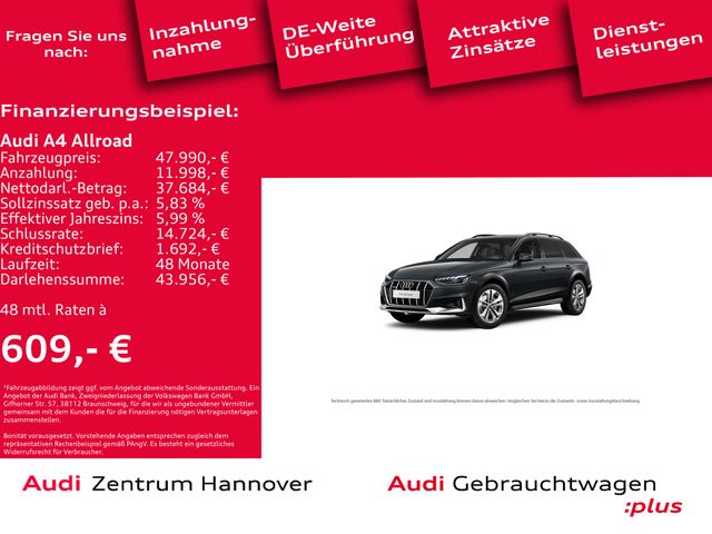 Audi A4 allroad quattro 40 TDI AHK LED Kamera virtual