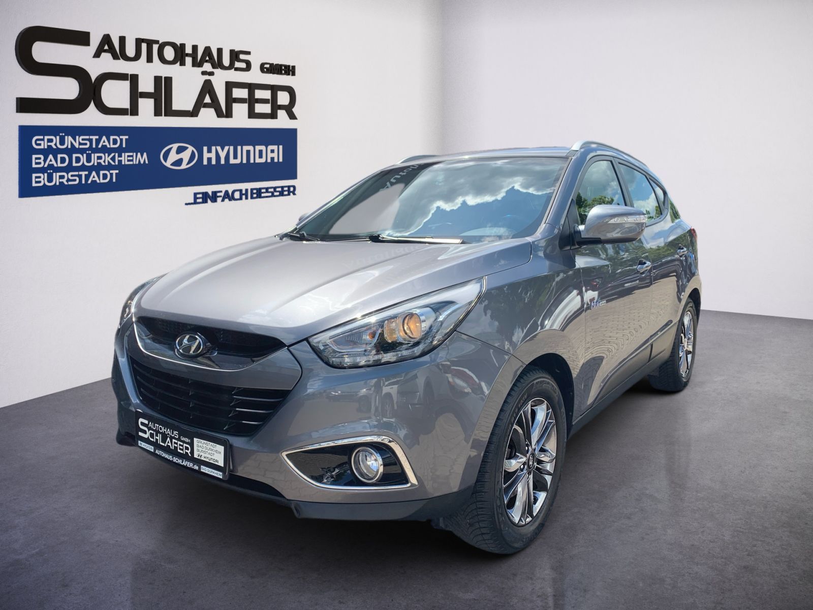 Fahrzeugabbildung Hyundai ix35 1.6 GDI 8-Fach Bereift Teilleder EXPORT