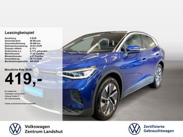 Volkswagen Leasingangebot: Volkswagen ID.4 Pure electric 2xKlima ACC AUT Akustikglas