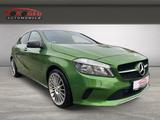 Mercedes-Benz A 160 AMG PAKET Navi SHZ Parklenkass. Notbremsas - mit Benzin-Antrieb: Grün, Limousine