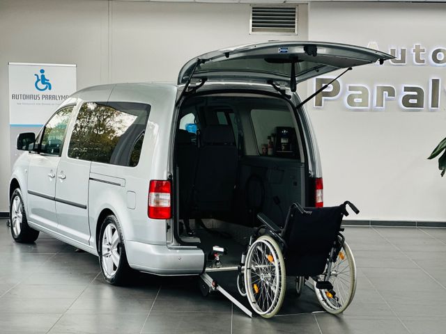 Volkswagen Caddy Maxi Life Behindertengerecht-Rampe + Sitz