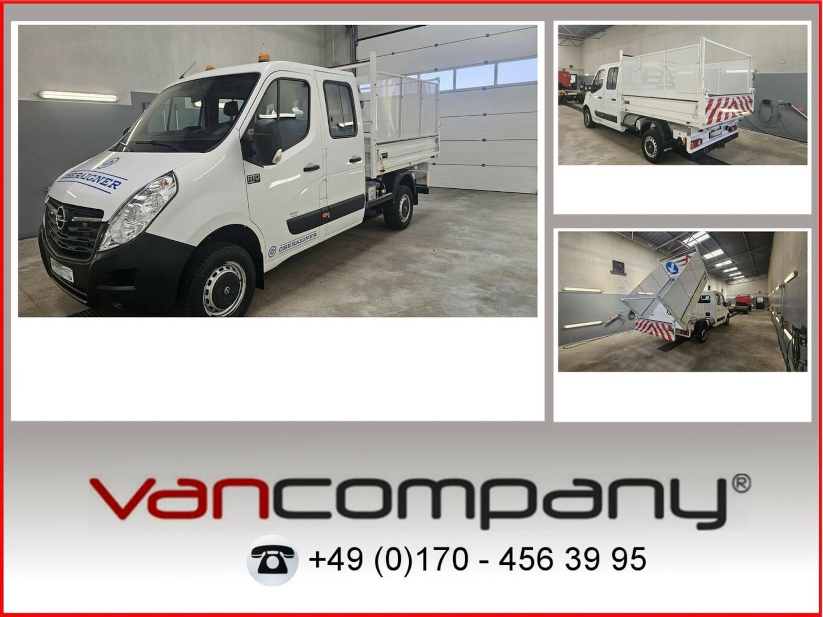 Renault Master 2.3 dCi L2 4x4 Kipper OBERAIGNER neu!