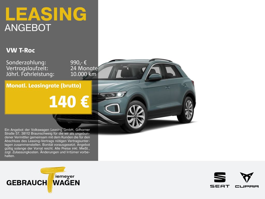 Volkswagen T-Roc 1.0 TSI LIFE NAVI ACC KAMERA