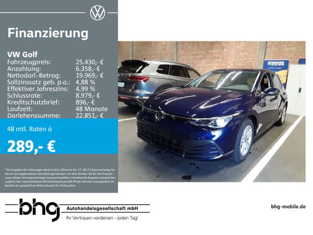 Volkswagen Golf Life 1,0 l eTSI OPF  DSG