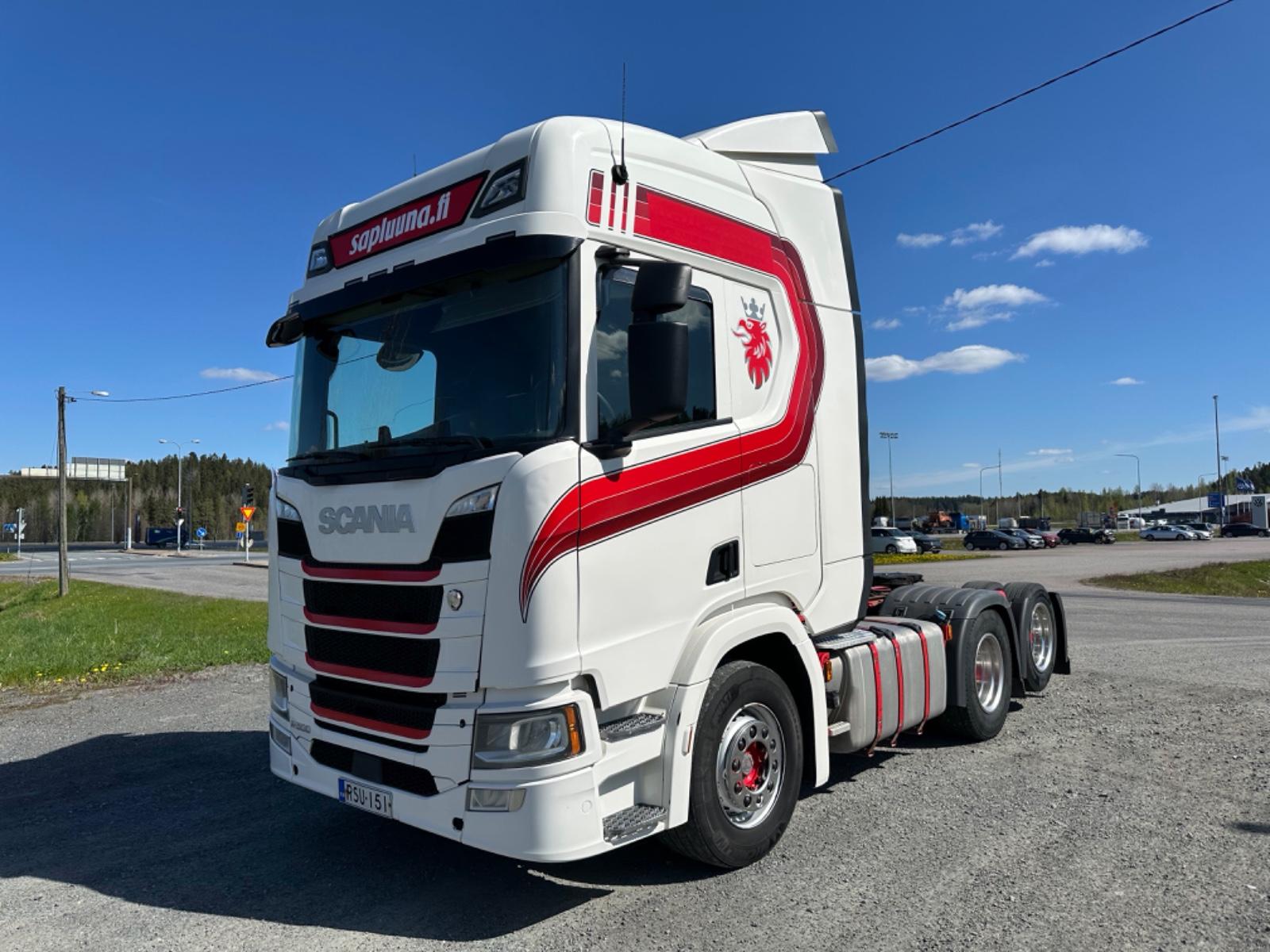 Scania R500 6x2 Boggie Retarder