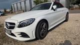 Mercedes-Benz C 180 Cabria 9G  AMG Line / Dach und Sitze rot - : Cabrio, Dach