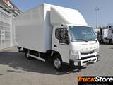 FUSO 7 C 18 4,6m Koffer LBW 1t Kamera 3,4t Nutzlast - FUSO Dreiseitenkipper