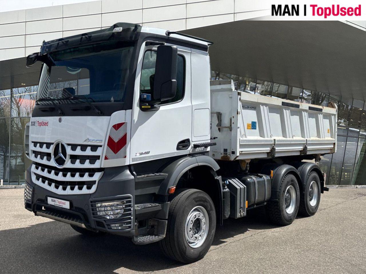 Mercedes-Benz 3348 K-MEILLER-BORDMATIK-AHK HYDRAULIK-NAVI- ZV