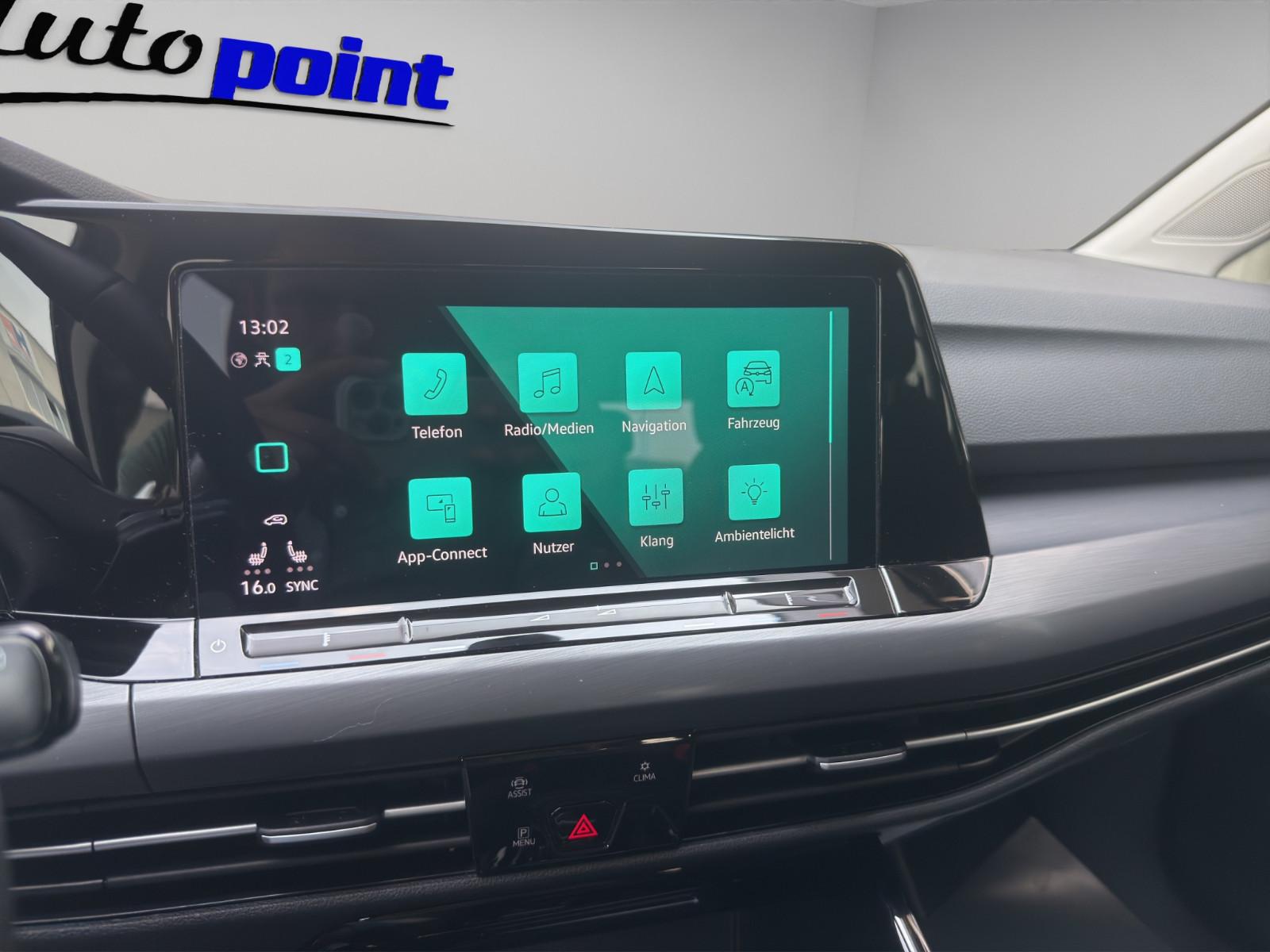 Volkswagen Golf VIII Lim. Style 1.5 eTSI NAVI APP AMBIENTE, миниатюра 21