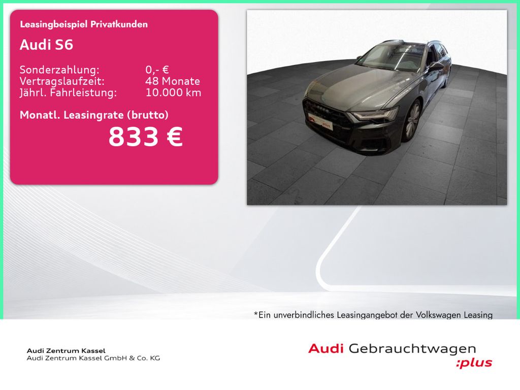 Audi S6 Av. 3.0 TDI qu. Matrix B&O Pano StandHZG 360°