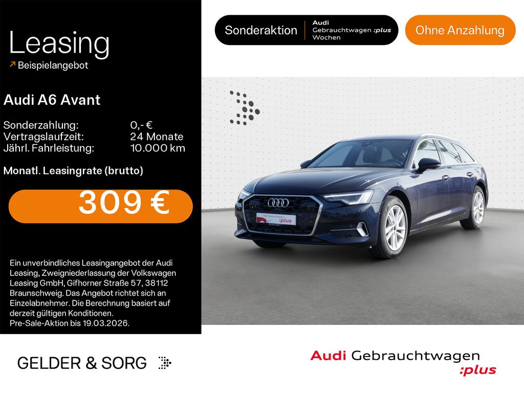Audi A6 Avant 40 TDI advanced AHK*LED*Virtual*360°