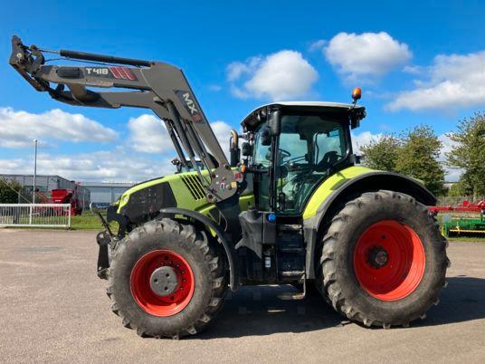 Claas AXION 830 CMATIC (Zapfwelle und Allrad Defekt) 