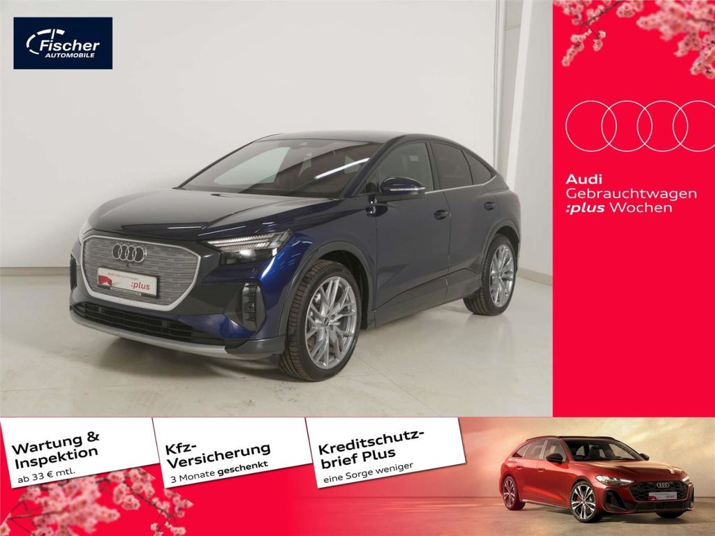 Audi Q4 e-tron Sportback W-Pumpe/AHK/Matrix/NAV/RFK