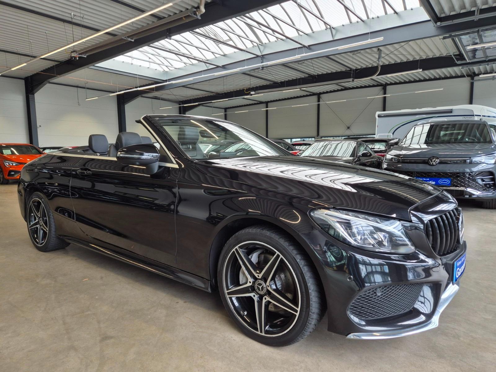 Mercedes-Benz C 180 CABRIO AMG LINE NAVI LED SHZ 360CAM DISTRO