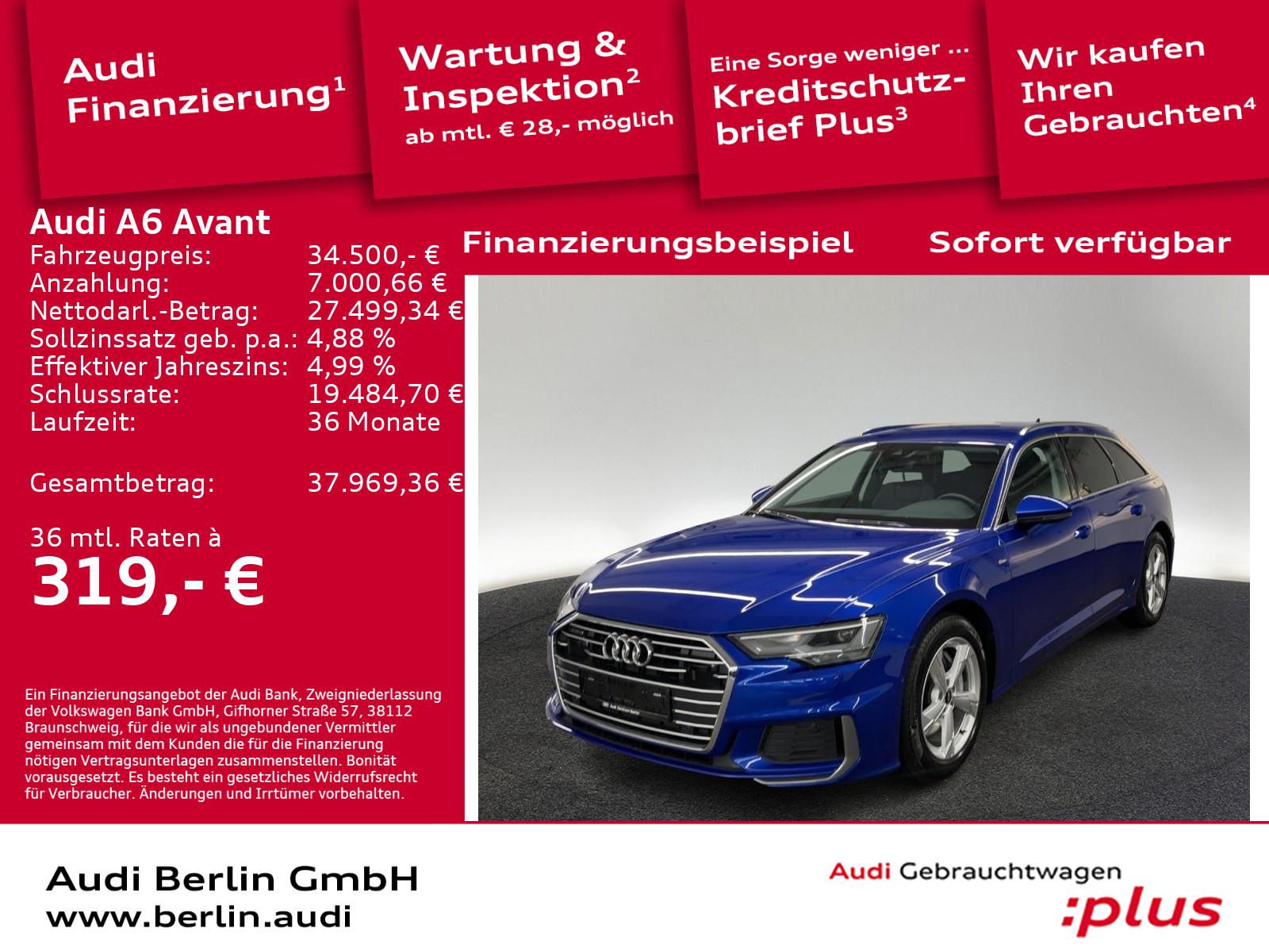 Audi A6 Avant sport 50 TDI qu.tiptr. LED NAVI B&O
