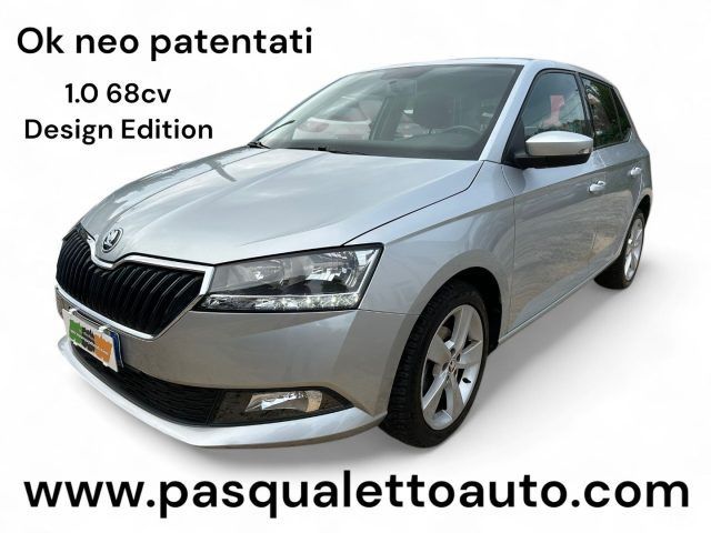 Skoda SKODA Fabia Ok neo pat. 1.0 MPI 60 CV Design Edi