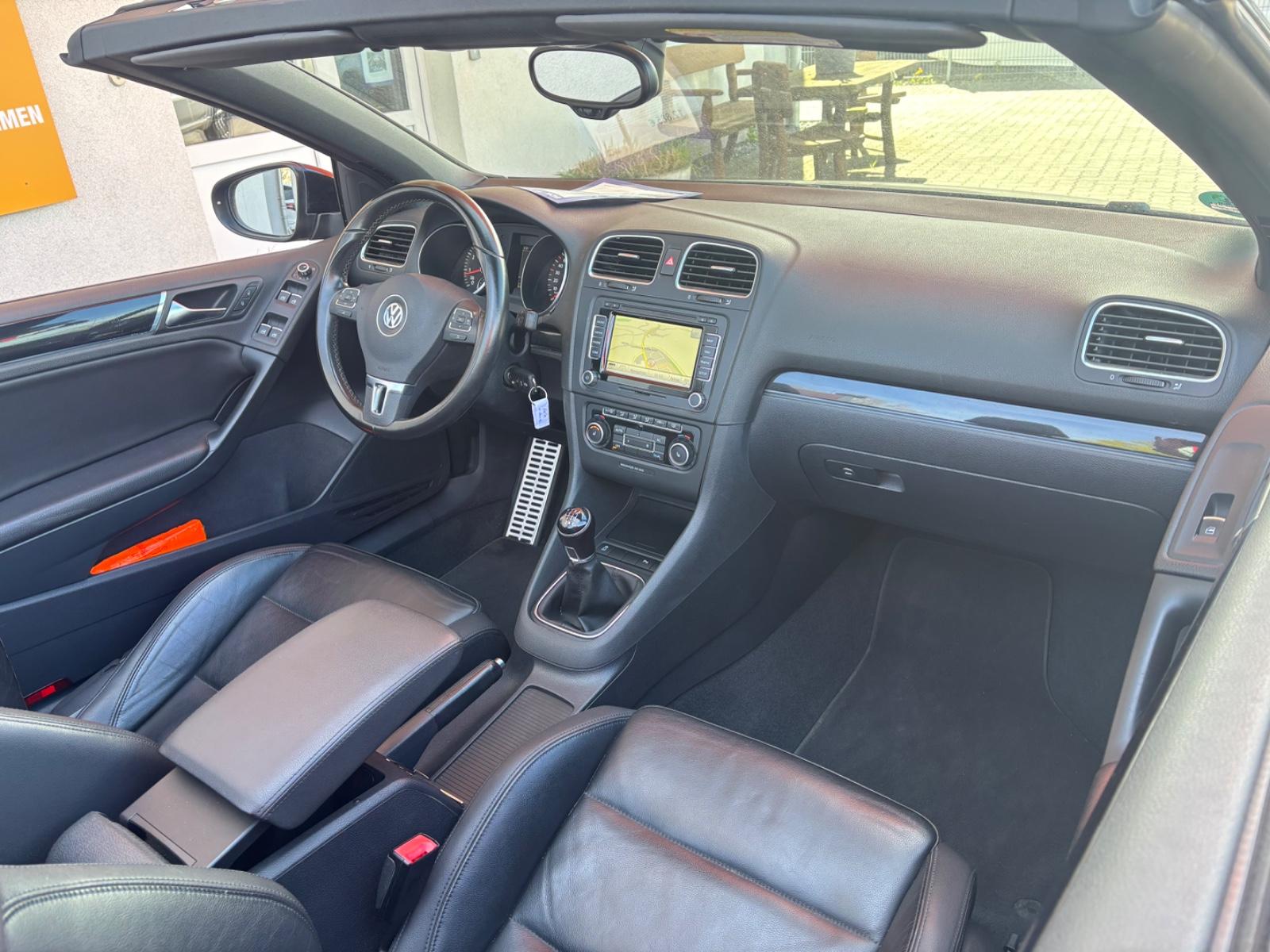 Volkswagen Golf VI Cabriolet=Leder-Xenon-Kamera-Navi-=