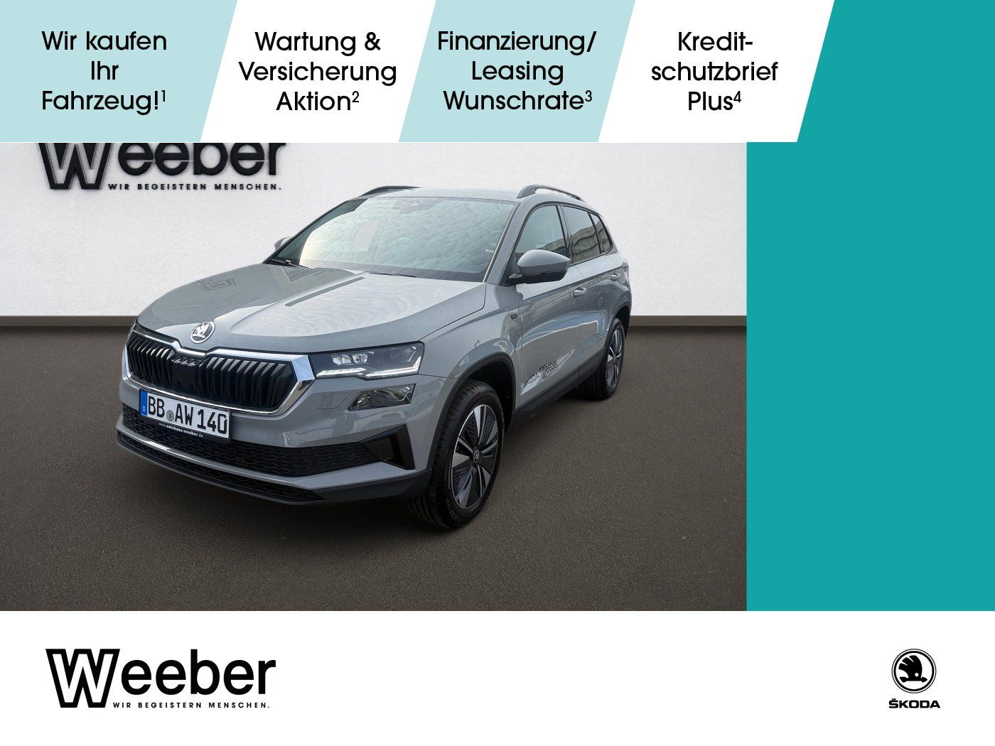 Skoda KAROQ 1.5 TSI DSG Tour AHK Navi LED Kamera PDC