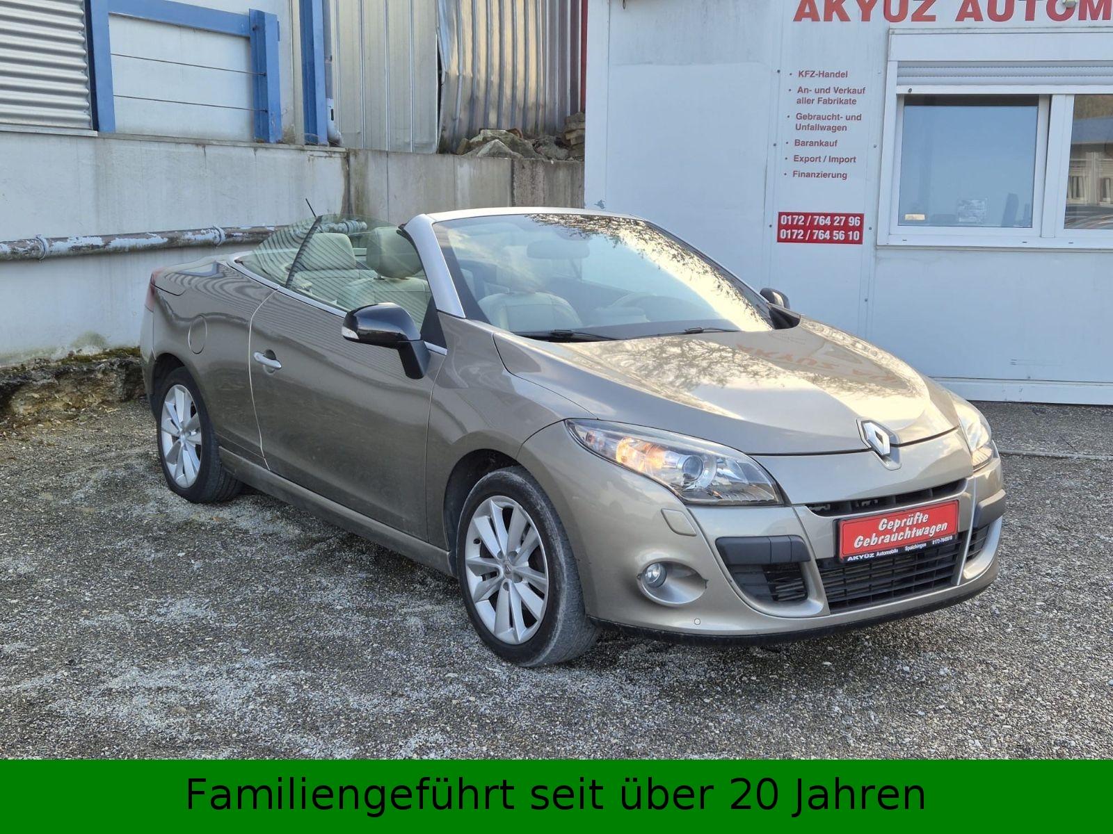 Renault Megane III Cabrio Luxe *1.HAND*VOLLLEDER*