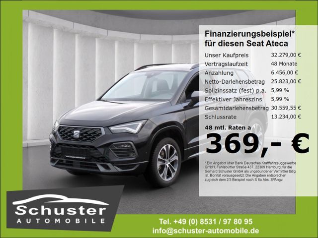 Seat Ateca FR 2.0TDI*DSG AHK LED ACC R-Kam el.Heckkl