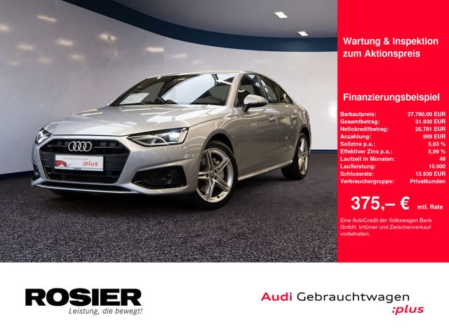 Audi A4 40 TDI advanced LED NAVI KAMERA SHZ KLIMA BT