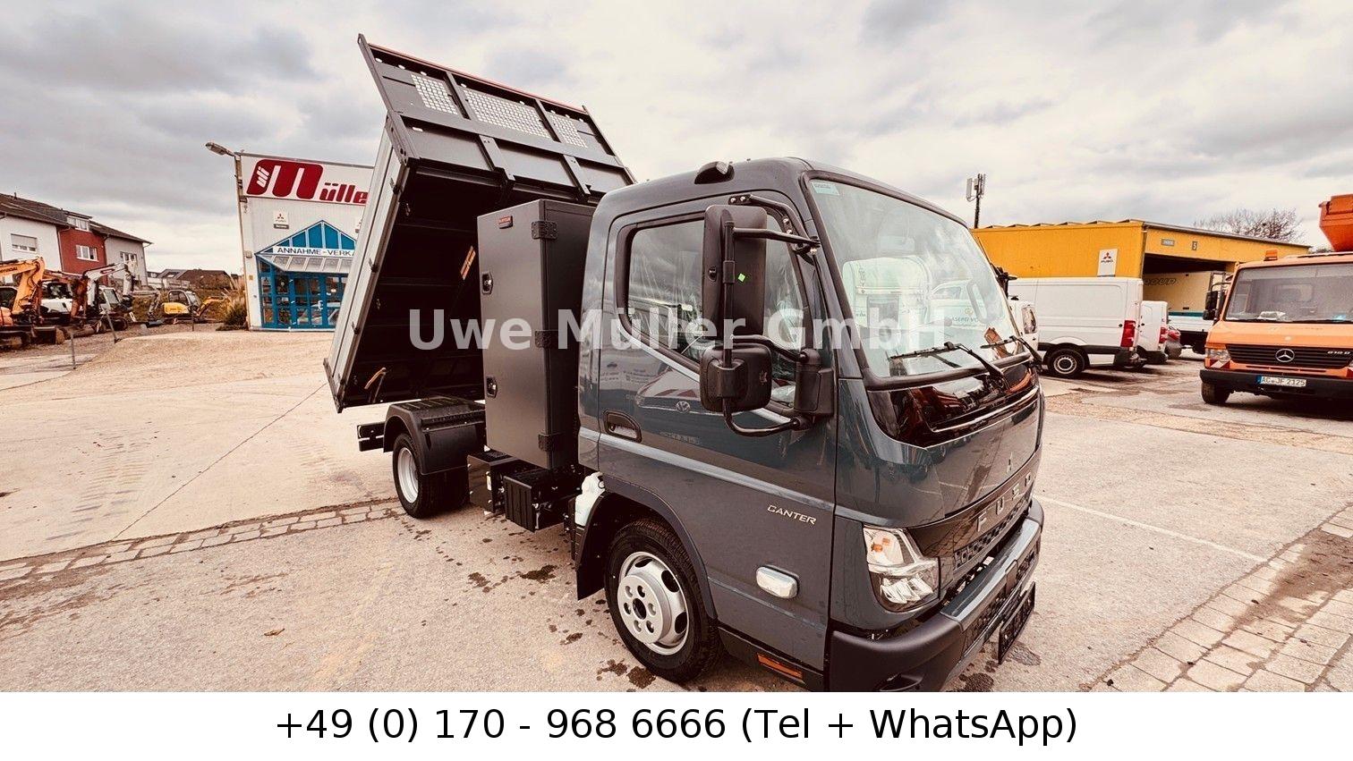 FUSO Canter 3 C 15 mit Kipper + Werkzeugschrank