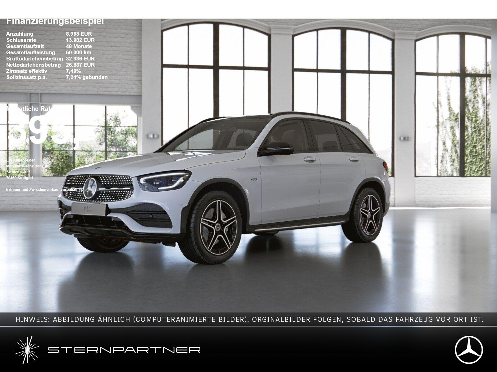 Mercedes-Benz GLC 300 e 4M AMG+NIGHT+PANO+AHK+AMBIENTE+KAMERA