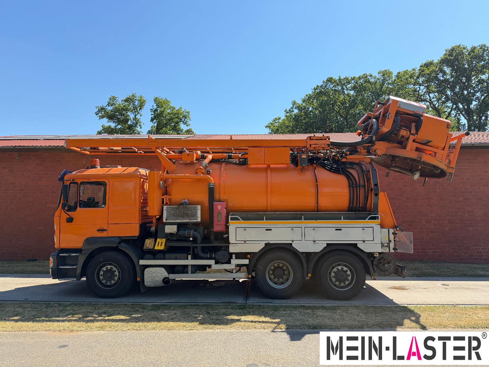 MAN 27.460 Müller Saug HD Spüler 13m³ +  FB