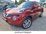 Nissan Juke + Automatik + 1HAND + KAMERA + TÜV - rote Nissan Juke