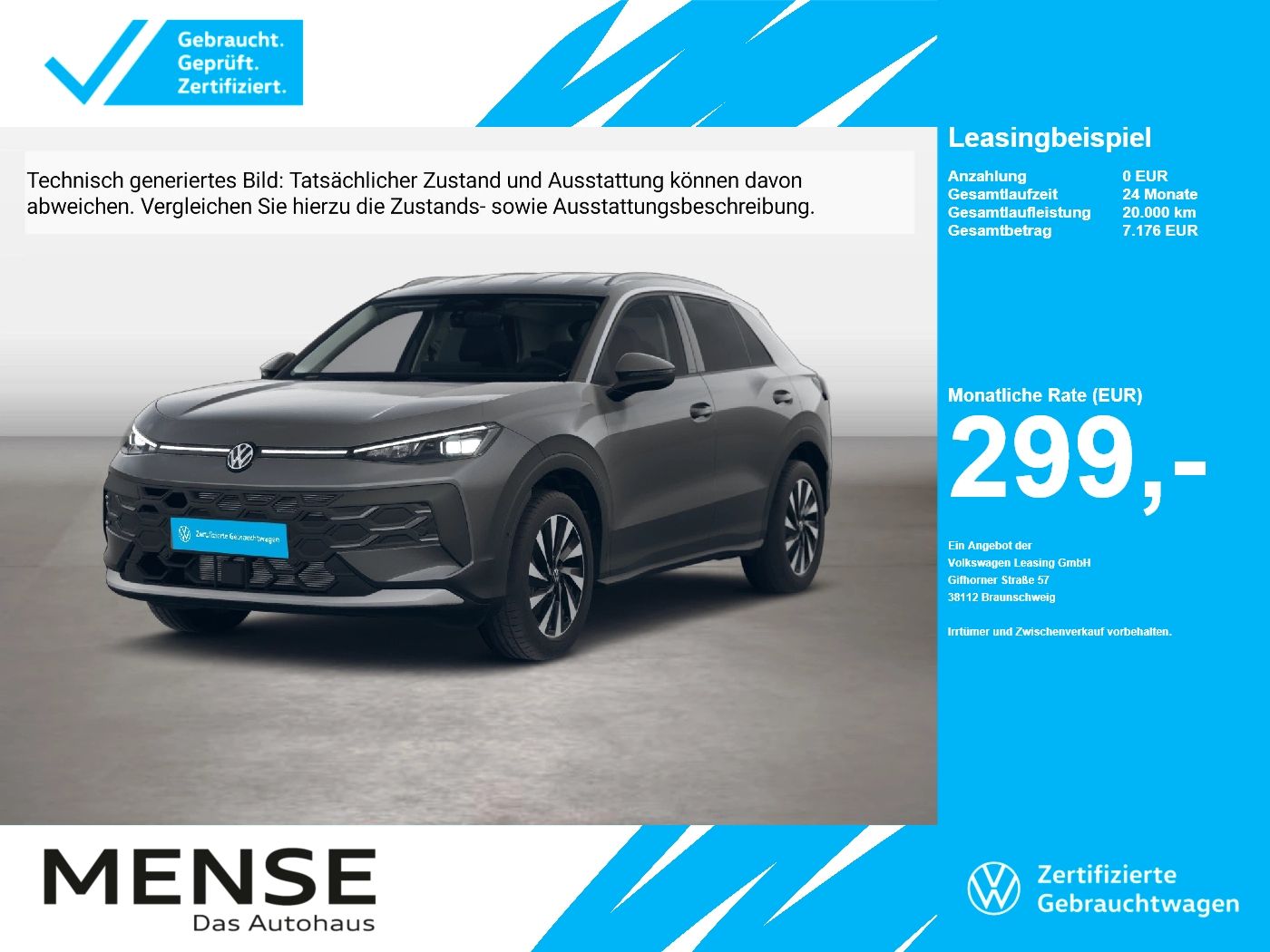 Volkswagen T-Roc 1.5 eTSI DSG Style IQ.Light Matrix CarPlay