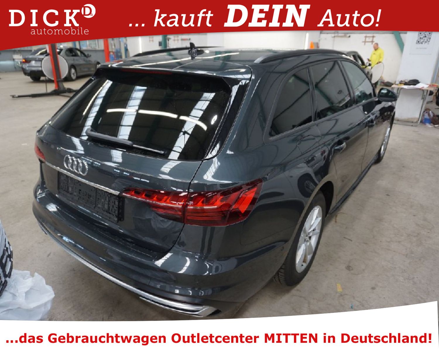 Fahrzeugabbildung Audi A4 Av 40d S-Tr. LED+/B&O/STANDHZ/ACC/AHK/8Fa