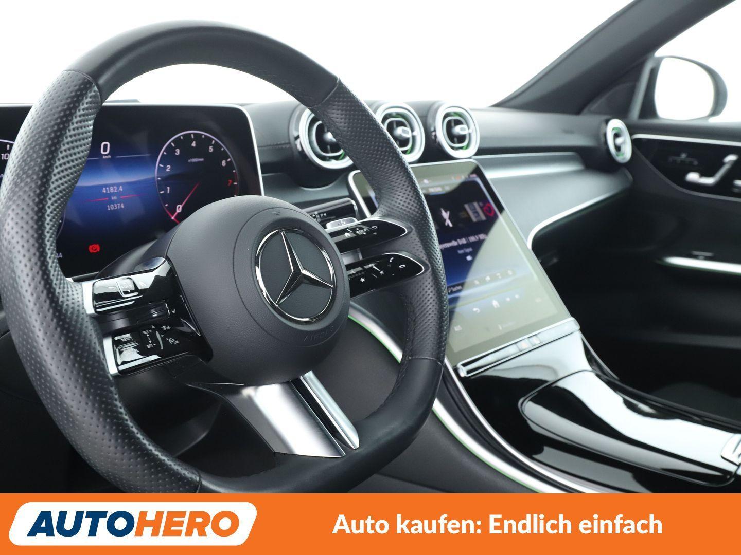 Mercedes-Benz C-Class Mild-Hybrid T AMG Line Aut*NAVI*CAM*TEMPO*, миниатюра 10