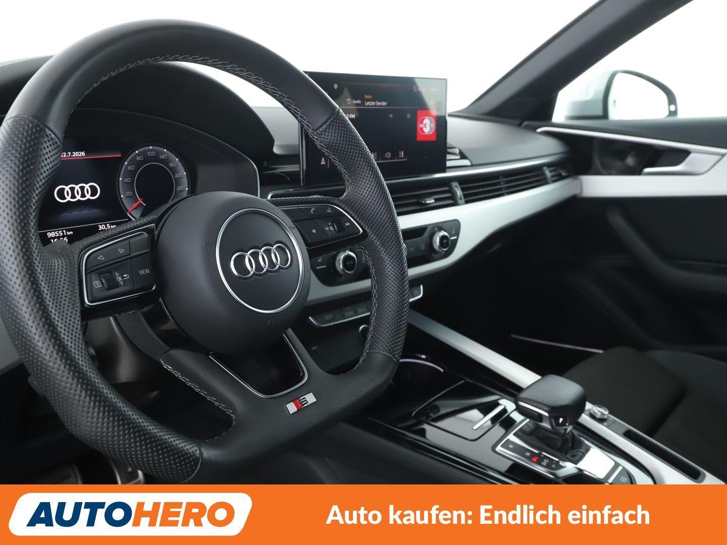 Audi A4 40 TDI Mild-Hybrid S line Aut.*NAVI*LED*TEMPO, миниатюра 10