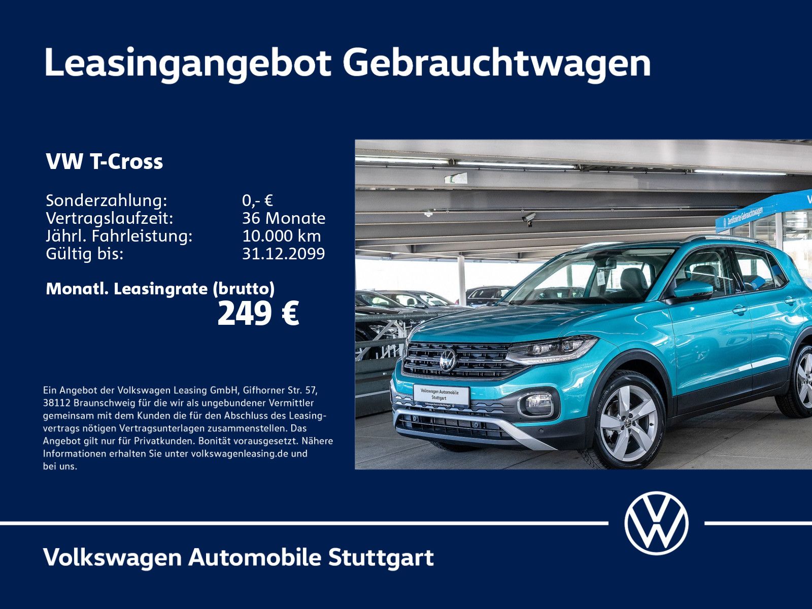 Volkswagen T-Cross Style 1.0 TSI LED PDC SHZ Bluetooth