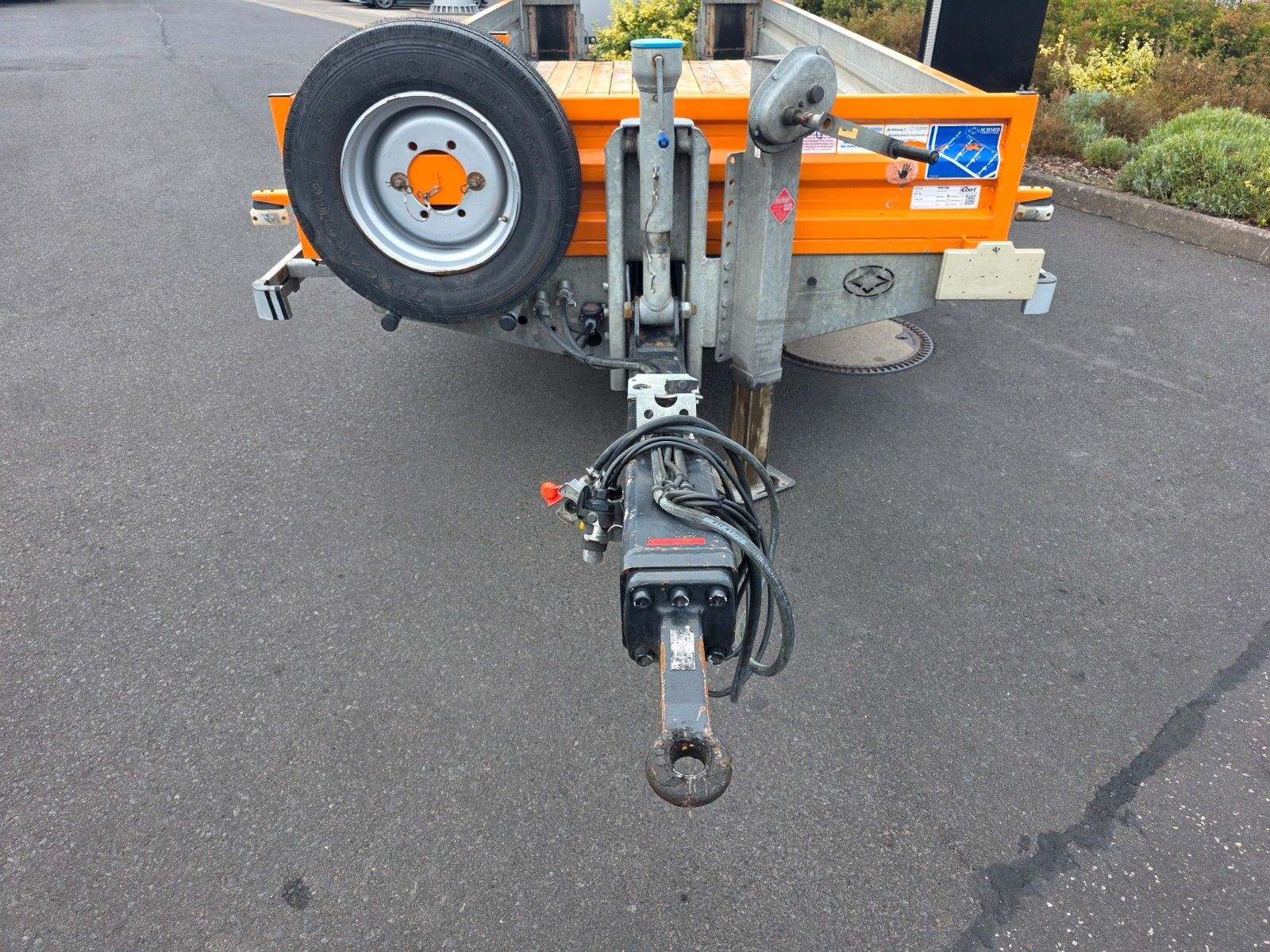 Fahrzeugabbildung Andere Schmid MTT 890 Tieflader mit Rampen