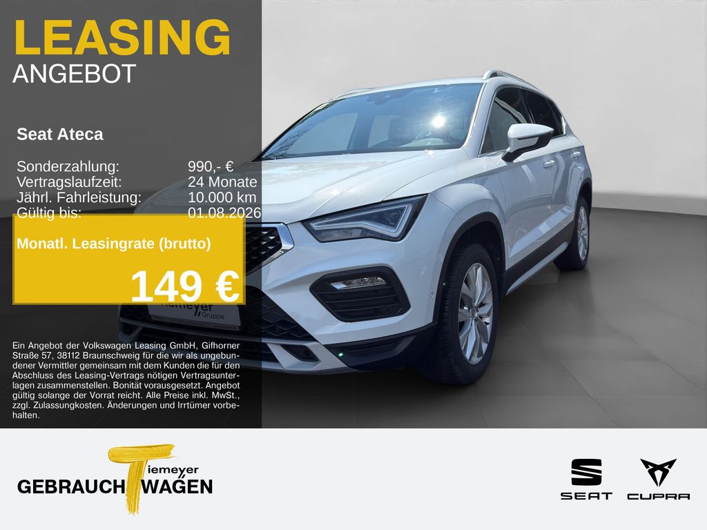 Seat Ateca 1.5 TSI DSG XPERIENCE NAVI KAMERA NAVI+ eK