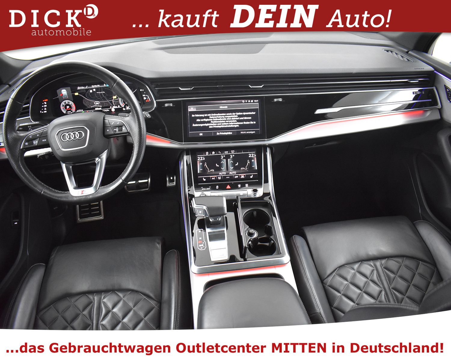 AUDI Q7 50d Quatt S LINE COMPET+PANO+B&O+MEMO+VIRTU+ - Image 8
