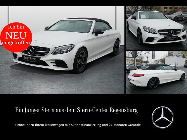 Mercedes-Benz C 180 Cabrio+AMG+AHK+360+NIGHT+KEYLESS+Burmester