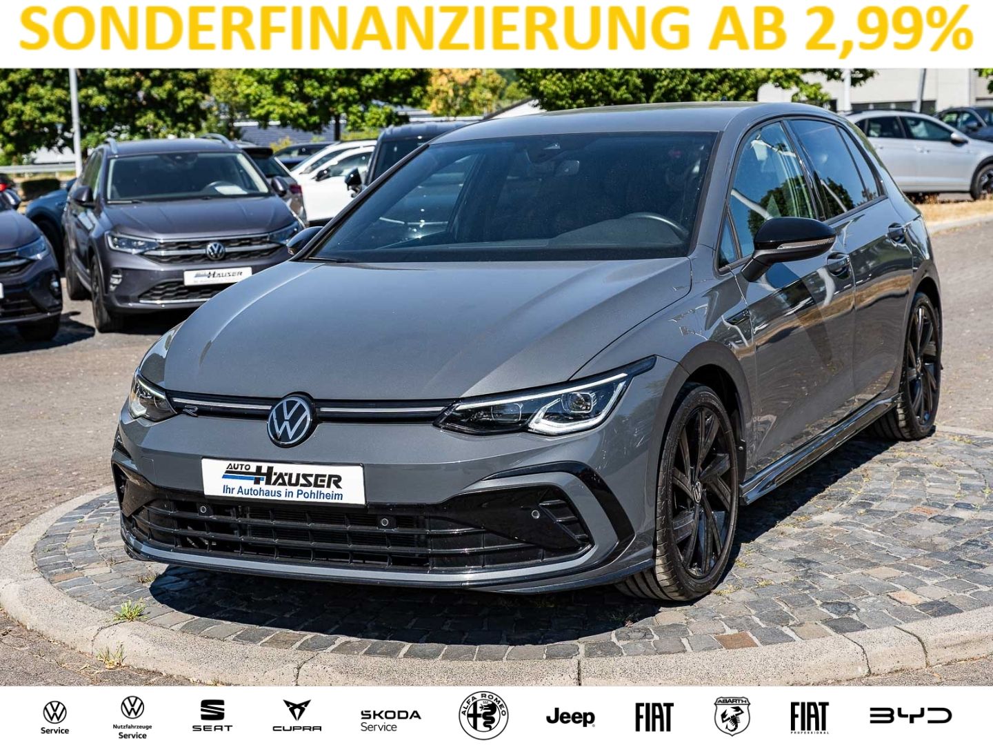 Volkswagen Golf VIII R-Line 1.5 eTSI OPF DSG AHK H&K NAVI R