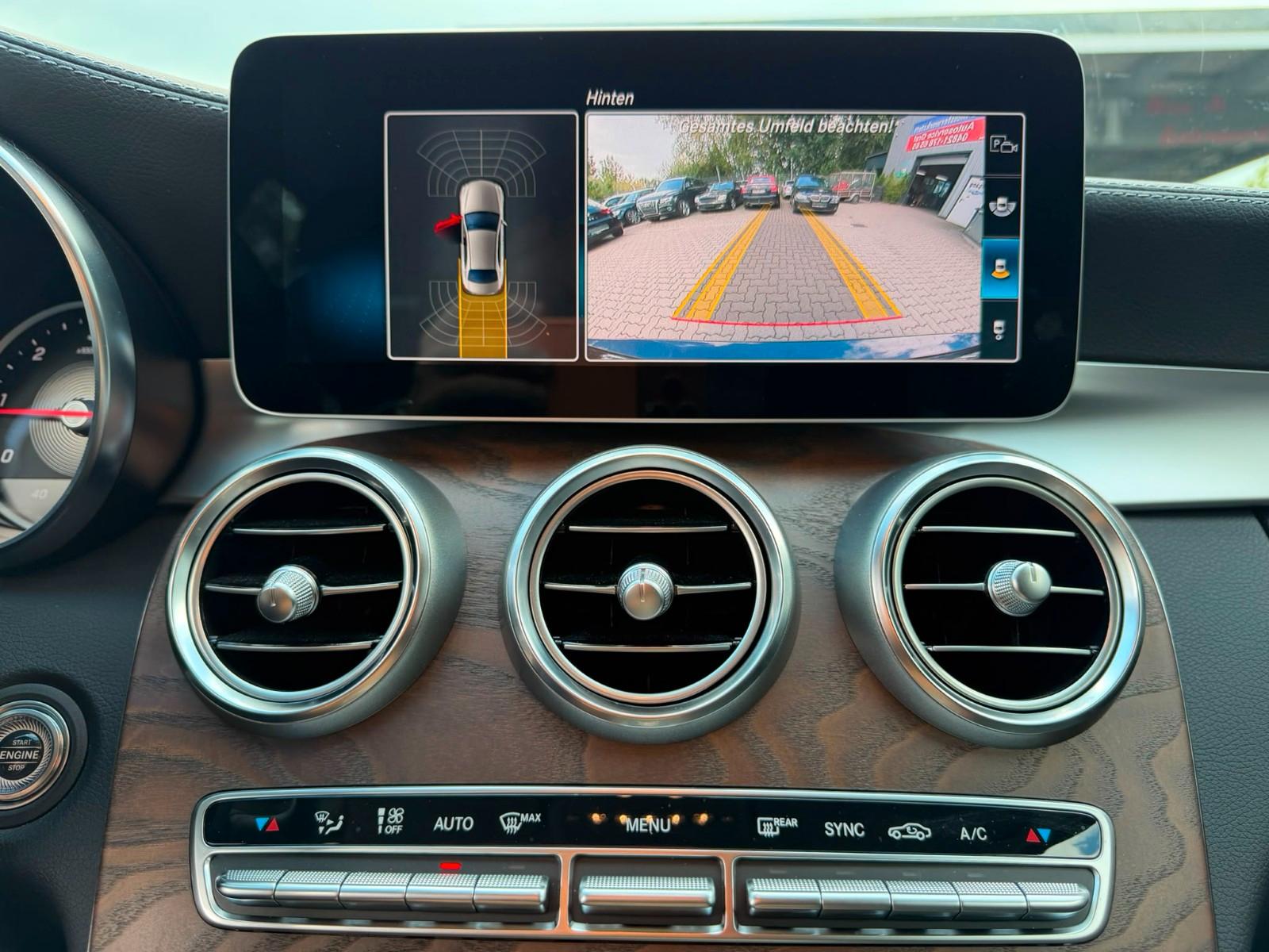 Mercedes-Benz C200d FACELIFT°1-HAND°AUTOM°AHK°RFK°T-LEDER°NAVI